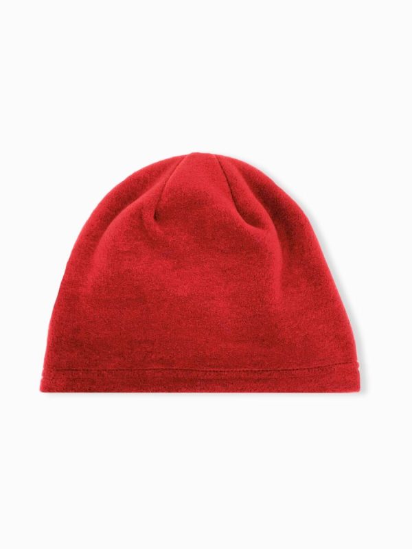 birlik1952 polar bere kurumsal şapka hat kışlık üniforma logolu kişisel bere restoran otel kafe cafe baskılı printed personal hat whosale fabric kumaş kırmızı red