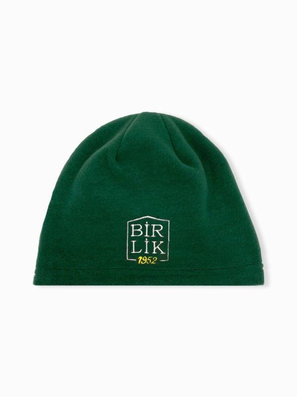 birlik1952 polar bere kurumsal şapka hat kışlık üniforma logolu kişisel bere restoran otel kafe cafe baskılı printed personal hat whosale fabric kumaş royal yeşil green