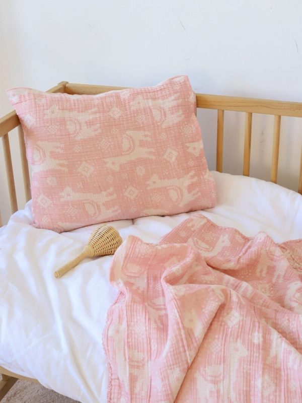 birlik1952 bebek battaniye jakarlı 3 kat müslin three layer jaquard swaddle blanket baby crinkle krinkle muslin fabric cotton lama mavi blue