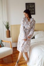 birlik1952 müslin robe bornoz 2 kat 3 kat 4 kat bathrobe 4 gauze kimono muslin mimosa mimoza