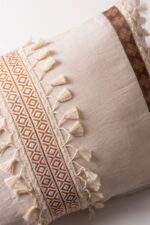 birlik1952 lace shams pillowcase kırlent yastık kılıfı otantik case pillow decoration ev dekorasyon dikdörtgen kare otantik ortası şerit kahve