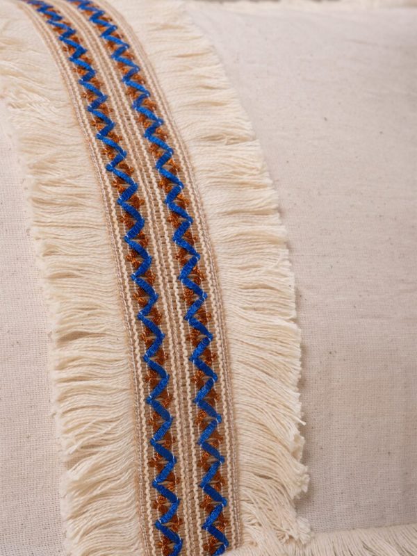 birlik1952 lace shams pillowcase kırlent yastık kılıfı otantik case pillow decoration ev dekorasyon dikdörtgen kare otantik ortası mavi jüt