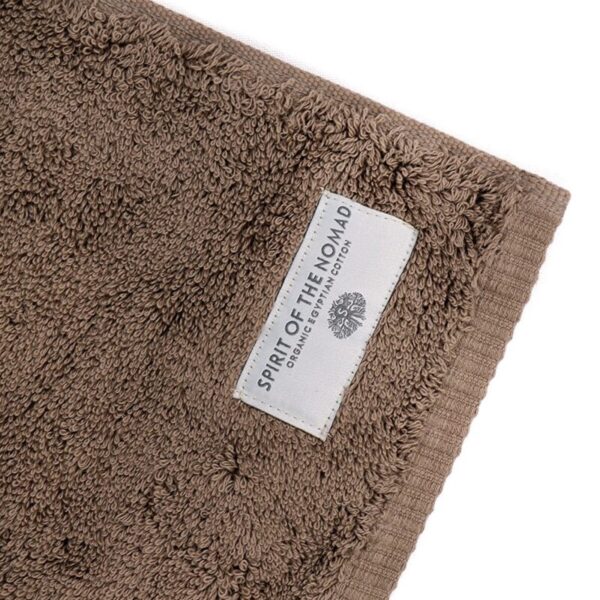 birlik2952 mısır pamuğu havlu organik pamuk organic cotton luxury hand towel napkin egyptian cotton whosale toptan kahve beyaz brown white