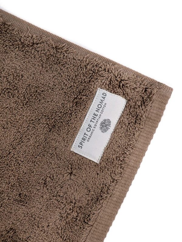 birlik2952 mısır pamuğu havlu organik pamuk organic cotton luxury hand towel napkin egyptian cotton whosale toptan kahve beyaz brown white