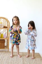 birlik1952 2 kat müslin kumaş gauze bathrobe robe bornoz baby child baskılı printed whosale toptan tekstil denizli space uzay bang