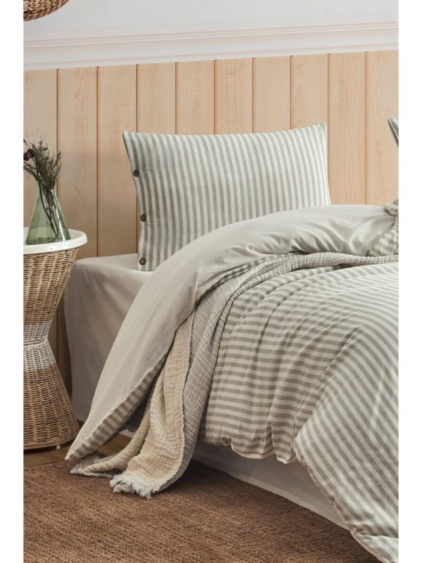 birlik1952 berolige easy pollycotton iplik boya nevresim takımı bed linen et boho green yeşil