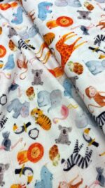 birlik1952 bebek çocuk müslin kumaş bez 2 3 4 kat layer gauze fabric swaddle blanket whosale turkey türkiye all animals hayvanlar