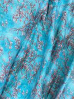 birlik1952 bebek çocuk müslin kumaş bez 2 3 4 kat layer gauze fabric swaddle blanket whosale turkey türkiye almond blossom van gogh badem çiçekleri