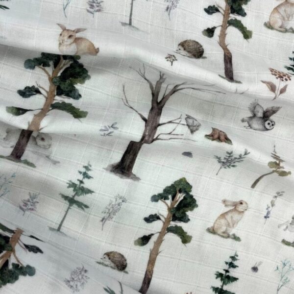 birlik1952 bebek çocuk müslin kumaş bez 2 3 4 kat layer gauze fabric swaddle blanket whosale turkey türkiye rain forest