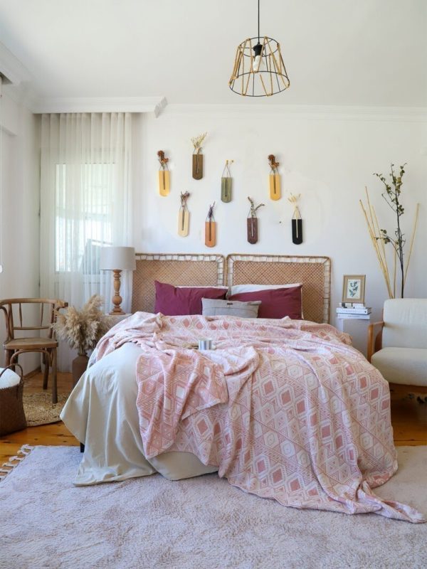 birlik1952 3 kat jakarlı jaquard müslin yatak örtüsü pike bedspread 4 layer gauze muslin swaddle cotton whosale etnik terracota ethnic