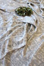 birlik1952 3 kat jakarlı jaquard müslin yatak örtüsü pike bedspread 4 layer gauze muslin swaddle cotton whosale şal horoz rooster paisley