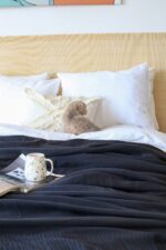 birlik1952 müslin yatak örtüsü pike bedspread 4 layer gauze muslin swaddle cotton whosale siyah black
