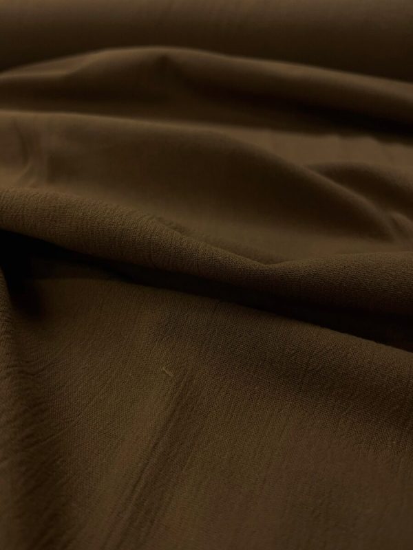 birlik1952 şile bezi buldan fabric naturel whosale kumaş rize pamuklu elbiselik elbise kumaşı koyu kahve brown