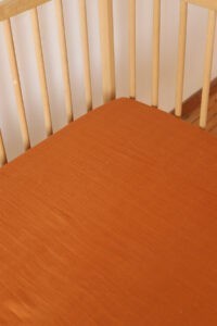 birlik1952 bebek çocuk baby child muslin çarsaf müslin lastikli bed sheet fitted whosale toptan baby crib karamel caramel