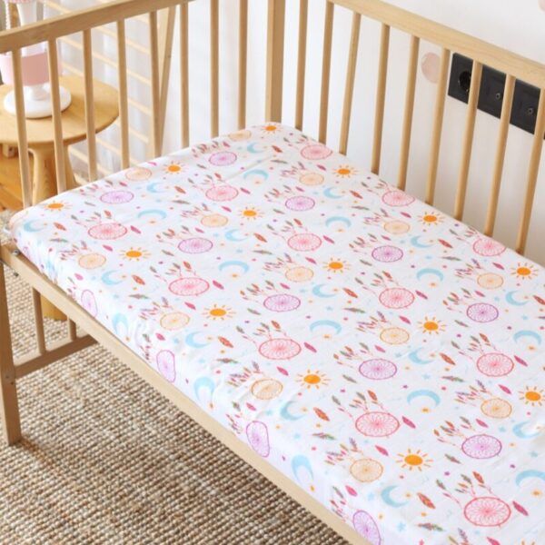 birlik1952 bebek çocuk baby child muslin çarsaf müslin lastikli bed sheet fitted whosale toptan baby crib mihrimah