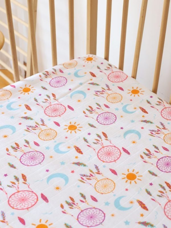 birlik1952 bebek çocuk baby child muslin çarsaf müslin lastikli bed sheet fitted whosale toptan baby crib mihrimah