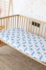 birlik1952 bebek çocuk baby child muslin çarsaf müslin lastikli bed sheet fitted whosale toptan baby crib octopus ahtapot