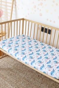 birlik1952 bebek çocuk baby child muslin çarsaf müslin lastikli bed sheet fitted whosale toptan baby crib octopus ahtapot