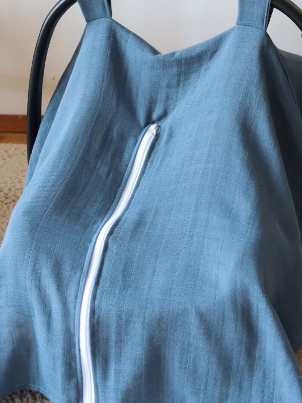 birlik1952 puset örtüsü baby child seat cover car muslin müslin gauze whosale ana kucağı örtüsü indigo blue mavi