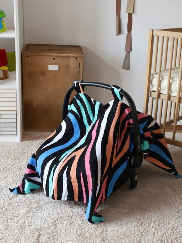 birlik1952 puset örtüsü baby child seat cover car muslin müslin gauze whosale ana kucağı örtüsü dalga wave