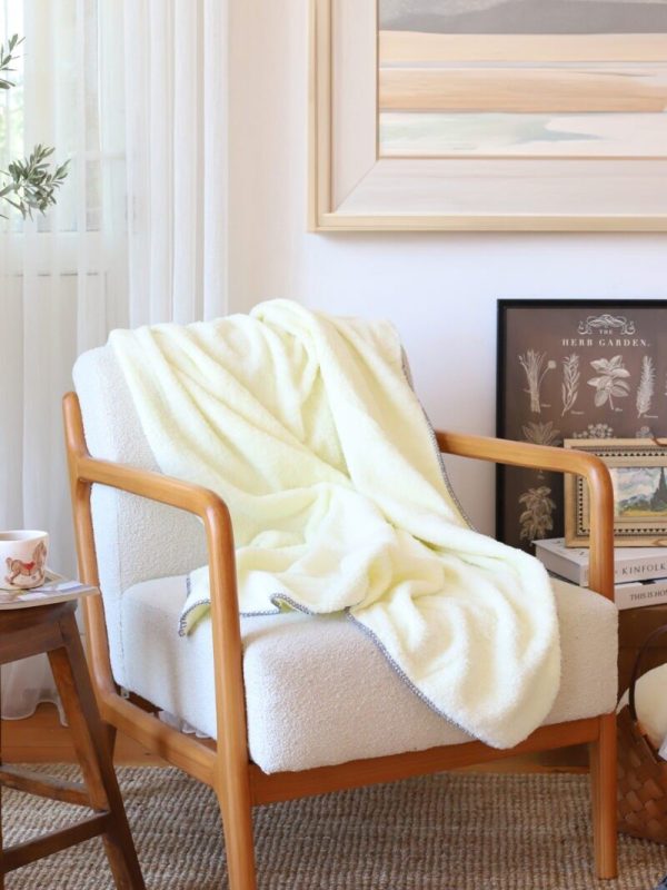birlik1952 wellsoft tv battaniyesi swaddle blanket whosale krem cream