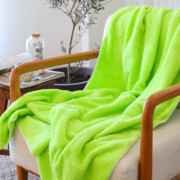 birlik1952 wellsoft tv battaniyesi swaddle blanket whosale fıstık yeşili