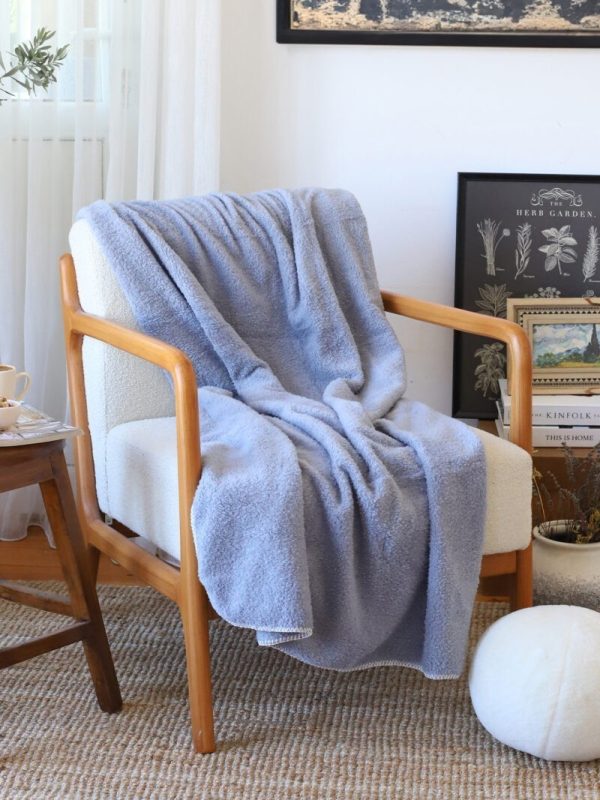 birlik1952 wellsoft tv battaniyesi swaddle blanket whosale gri grey