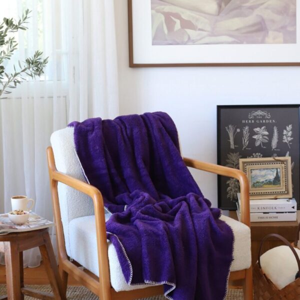 birlik1952 wellsoft tv battaniyesi swaddle blanket whosale lavander lavanta