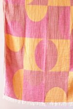 birlik1952 beach towel sahil peştemal pestemal peshtemal bath towel muslin müslin etamin scarf cotton whosale circle daire