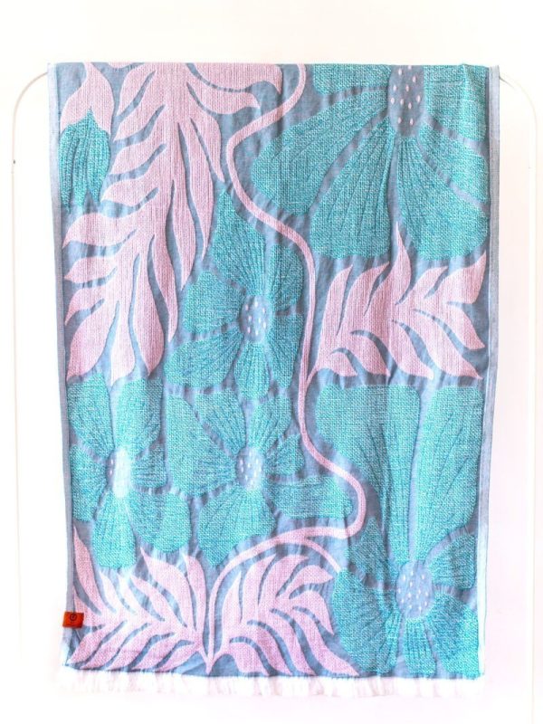 birlik1952 beach towel sahil peştemal pestemal peshtemal bath towel muslin müslin etamin scarf cotton whosale pembe sarmaşık pink