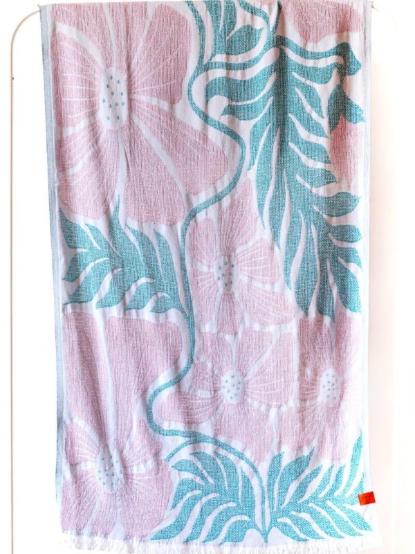 birlik1952 beach towel sahil peştemal pestemal peshtemal bath towel muslin müslin etamin scarf cotton whosale pembe sarmaşık pink