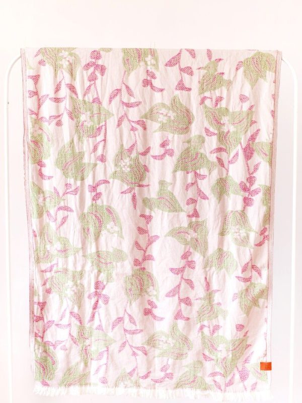 birlik1952 beach towel sahil peştemal pestemal peshtemal bath towel muslin müslin etamin scarf cotton whosale begonvil blossom flowers