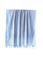 birlik1952 black loom kara tezgah el tezgahı peştemal hand made buldan kızılcabölük beach towel pesthemal çizgili striped mavi blue