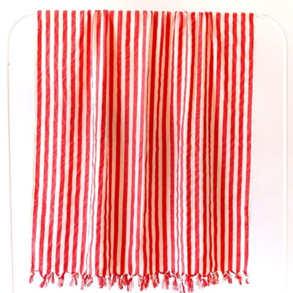 birlik1952 black loom kara tezgah el tezgahı peştemal hand made buldan kızılcabölük beach towel pesthemal çizgili striped kırmızı red