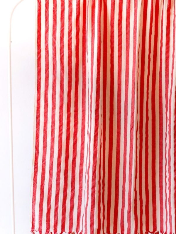 birlik1952 black loom kara tezgah el tezgahı peştemal hand made buldan kızılcabölük beach towel pesthemal çizgili striped kırmızı red