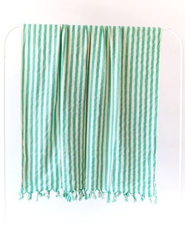 birlik1952 black loom kara tezgah el tezgahı peştemal hand made buldan kızılcabölük beach towel pesthemal çizgili striped yeşil green