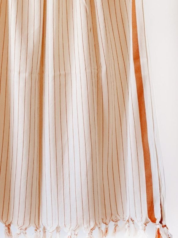 birlik1952 italy striped çizgili kara tezgah black loom peştemal beach towel buldan geleneksel pesthemal taba kahve brown