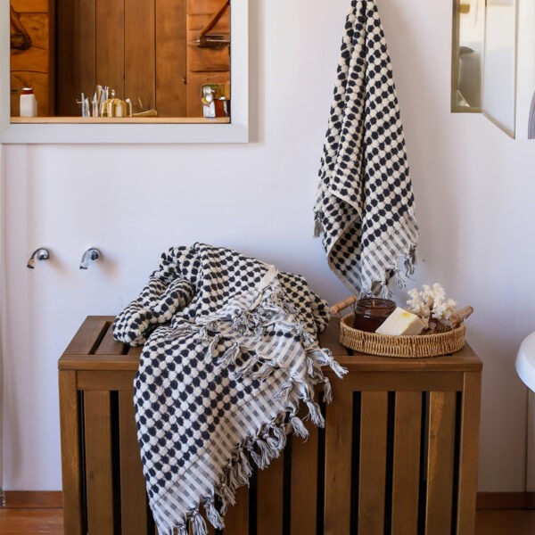 birlik1952 soft banyo el havlu turkish cotton havlusu pamuk nohut bubble bath hand face towel set whosale towels antrasit black siyah
