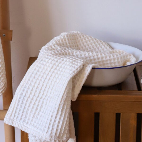 birlik1952 cotton greek waffle bath hand towel petek banyo havlusu set bathroom hand body towels whosale white beyaz