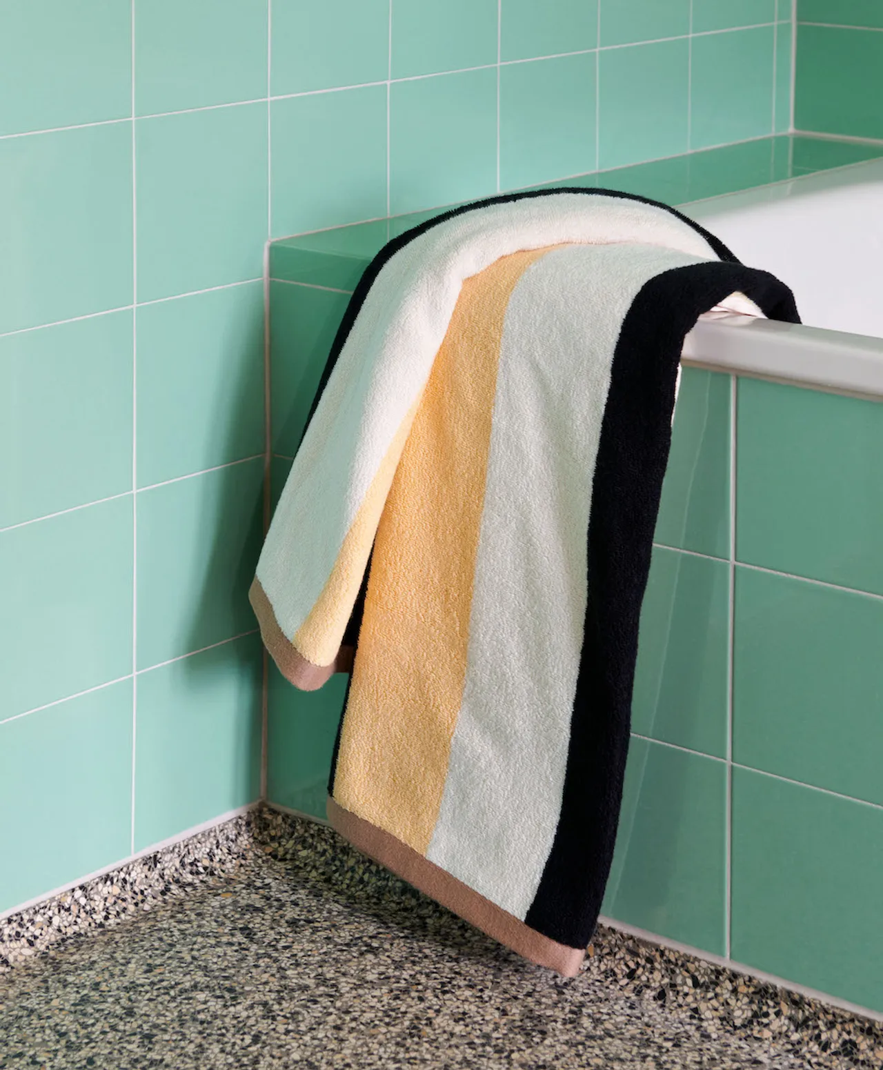 birlik1952 el yüz havlusu banyo paspası striped çizgili gramajlı lüks luxury bath sheet hand towel cotton whosale turkey sarı siyah yellow