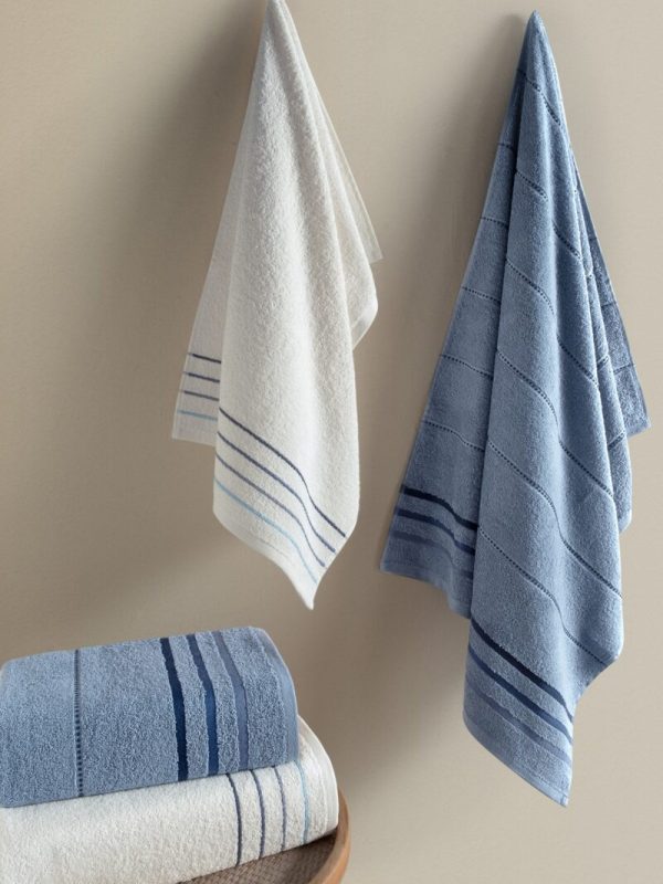 birlik1952 el yüz banyo havlusu hand bath towel havlu set turkish cotton terrycloth terry towel whosale gift valeria raiz 4 lü banyo el set indigo blue mavi