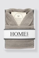 birlik1952 home1961 bukle banyo bornoz bathrobe robe bath turkish cotton hand towel set gift box hediye kutulu bornoz seti pamuklu el havlusu bej beige kahve brown