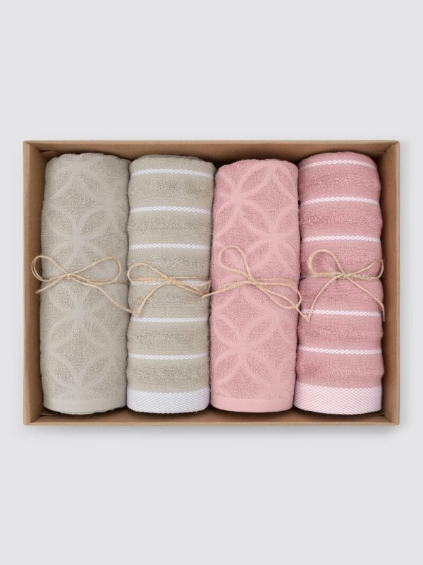 birlik1952 el yüz banyo havlusu hand bath towel havlu set turkish cotton terrycloth terry towel whosale gift 4 lü el hayden vibe bej rose