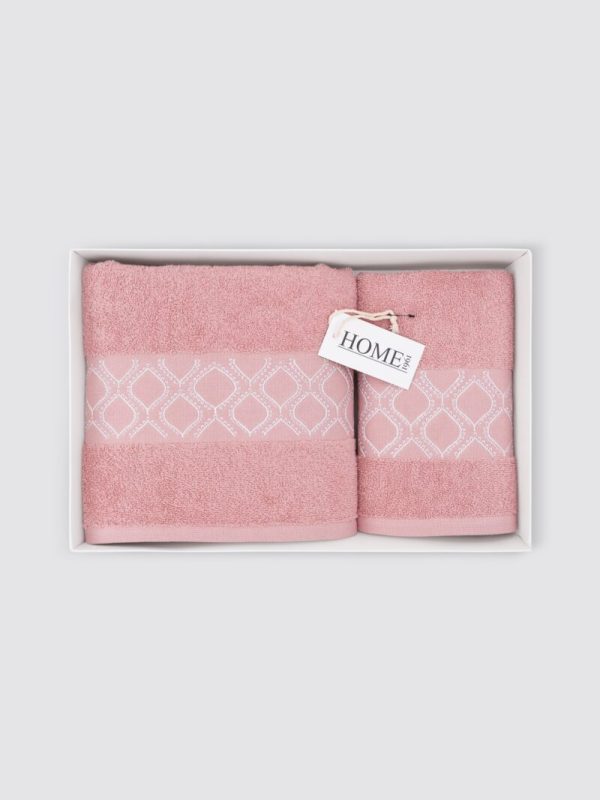birlik1952 el yüz banyo havlusu hand bath towel havlu set turkish cotton terrycloth terry towel whosale gift mae 2 li banyo el set krem rose pink
