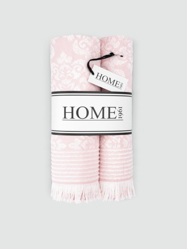 birlik1952 el yüz banyo havlusu hand bath towel havlu set turkish cotton terrycloth terry towel whosale gift chapel 2 li banyo el set krem pembe