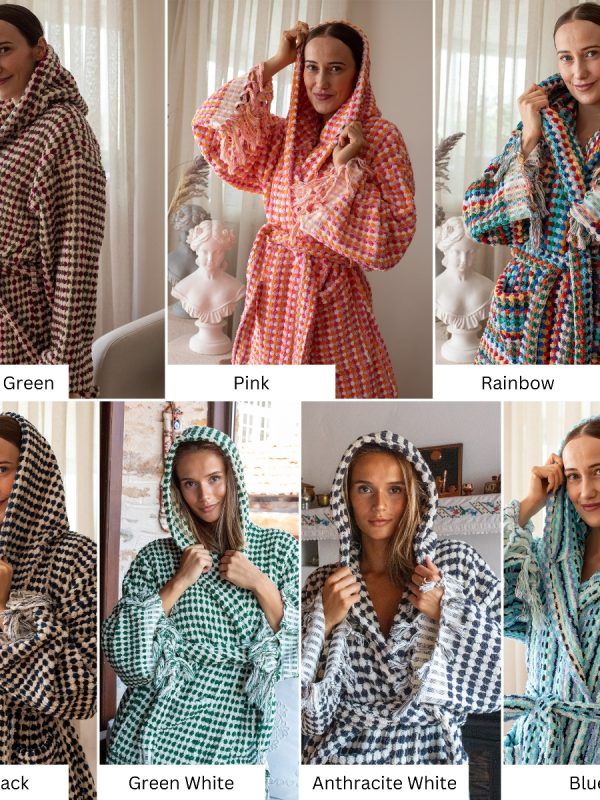 birlik1952 vivamaison bubble nohut bornoz gramajlı luxury robe bathrobe whosale cotton all in one