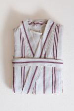 birlik1952 peştemal bornoz pamuklu kimono robe bathrobe whosale turkey textile pesthemal sultan çizgili striped bordo şarap wine