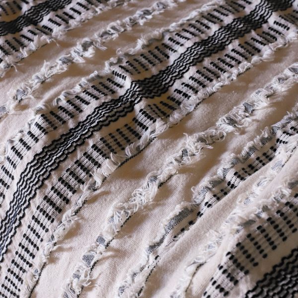 birlik1952 yatak örtüsü koltuk örtü sofa cover pamuk cotton bedspread etnik boho el kesimli hand made siyah black