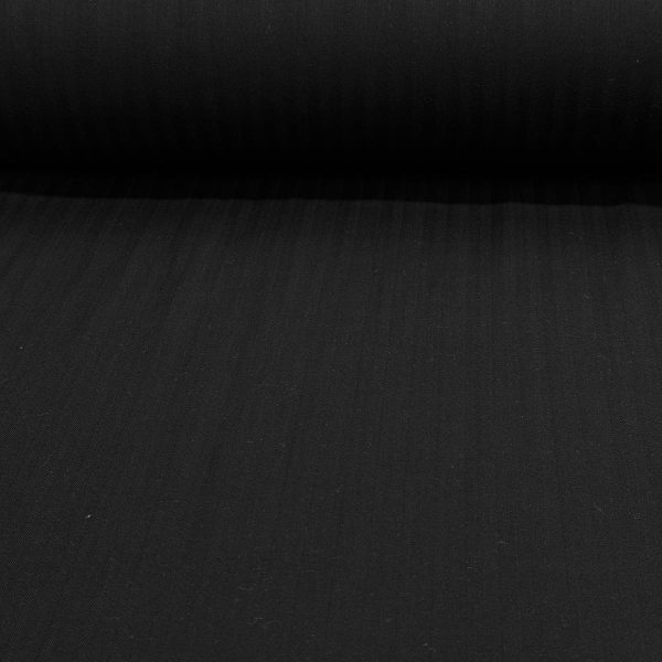 birlik1952 müslin çizgili outlet kumaş ihracat fazlası siyah