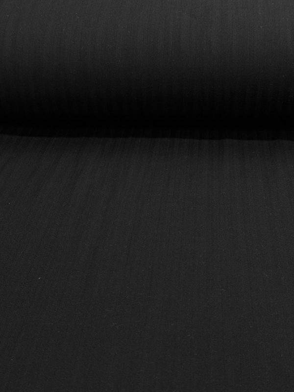 birlik1952 müslin çizgili outlet kumaş ihracat fazlası siyah